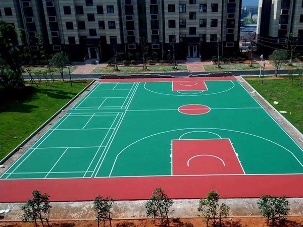 硅PU球场地坪