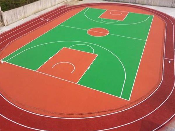 硅PU球场地坪